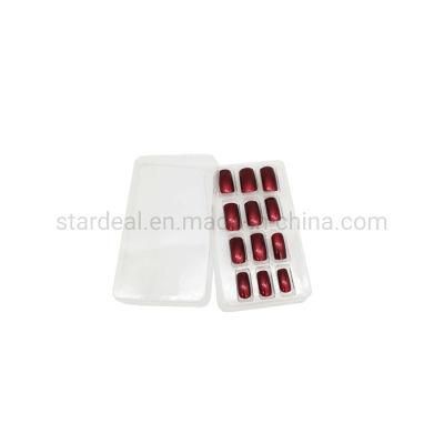 Custom Clear Cosmetic Nail Slice Blister Packaging Tray