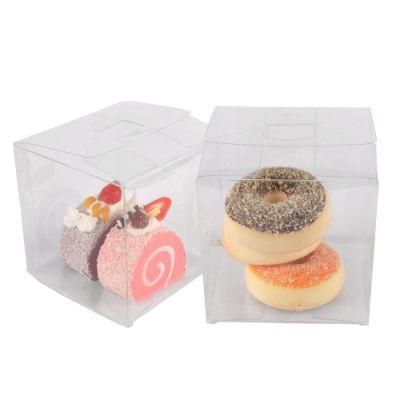 Clear Plastic Transparent Packing Favor Square Gift Boxes