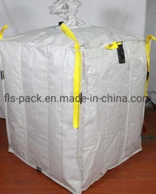 PP 2500lbs Seed Big Bulk Bag 4-Panel Baffle Bag