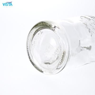 375ml Normal Flint Vodka Glass Bottle Swing Top with Handle