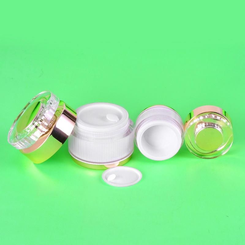 Wholesale 5g 10g 15g 30g Luxurious and Customized Acrylic for Cosmetics and Skin Care Products Cream Jar