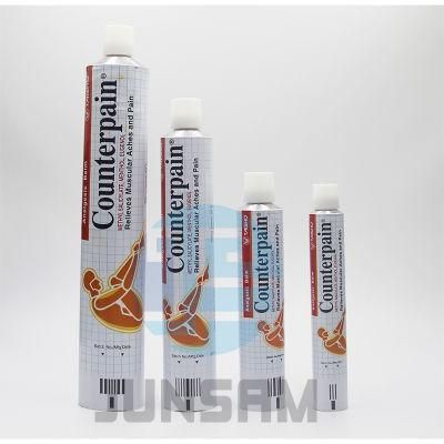 Short Lead Time Aluminum Collapsible Tubes Ointment Packaging Pharmacy Ointment