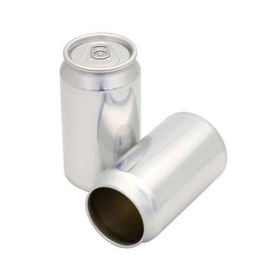 330ml Standard High Quality Custom Printing 2 Pieces Easy Open Metal Aluminum Empty Beverage Can