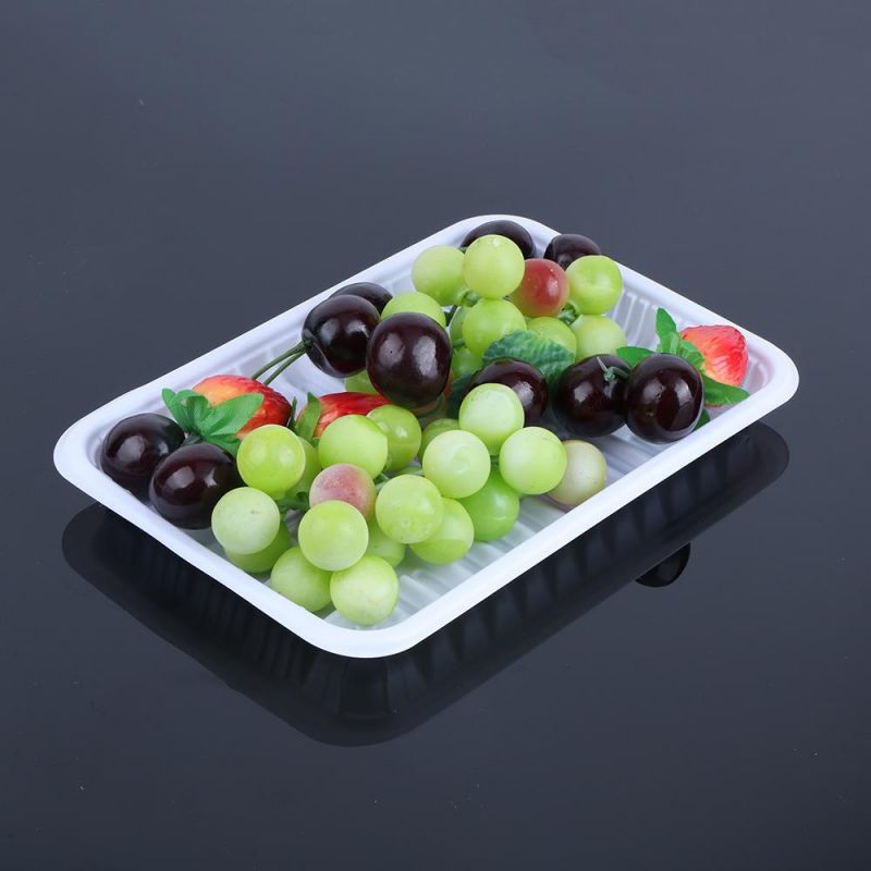 Custom Trays Bio-Degradable Plastic Food Container Fruit Packaging Boxes