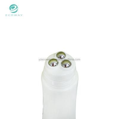 120ml Luxury Custom Wholesale Three-Ball Transparent Screw Cap Body Milk Tube