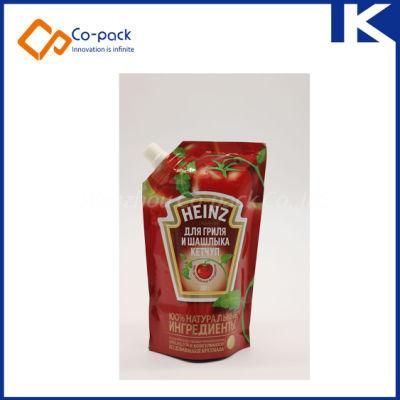 Stand up Plastic Bag for White Granulated Sugar Packaging