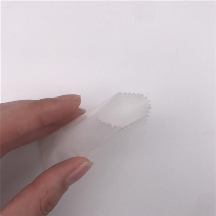 18X76mm White Moisture Resistant Glassine Wax Paper Bag for Food Packaging