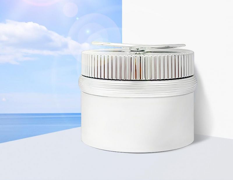 Cosmetic and Packaging Gold Pet Plastic Container Silver Cream Jar with Good Production Line