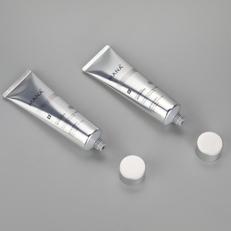 High Gloss Silver Laminated Tube for Cosmetic Packaging