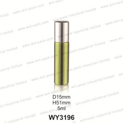 3ml 5ml 8ml 12ml Custom Design Printing Roll on Glass Bottle with Metal Ball