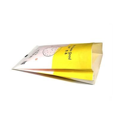 Custom Printed Biodegradable Lunch Bread Sandwich Packaging Bag