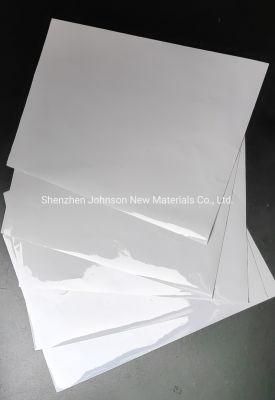 Szjohnson China Manufacturer Self Adhesive Coated Semi Gloss Paper Jumbo Roll for Barcode Label Sticker