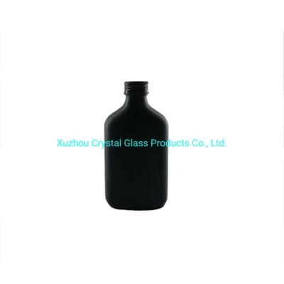Creative 250ml/350ml Cold Brew Coffee Glass Bottle Glass Milk Tea Beverage Juice Bottle for Coffee with Aluminum Lid