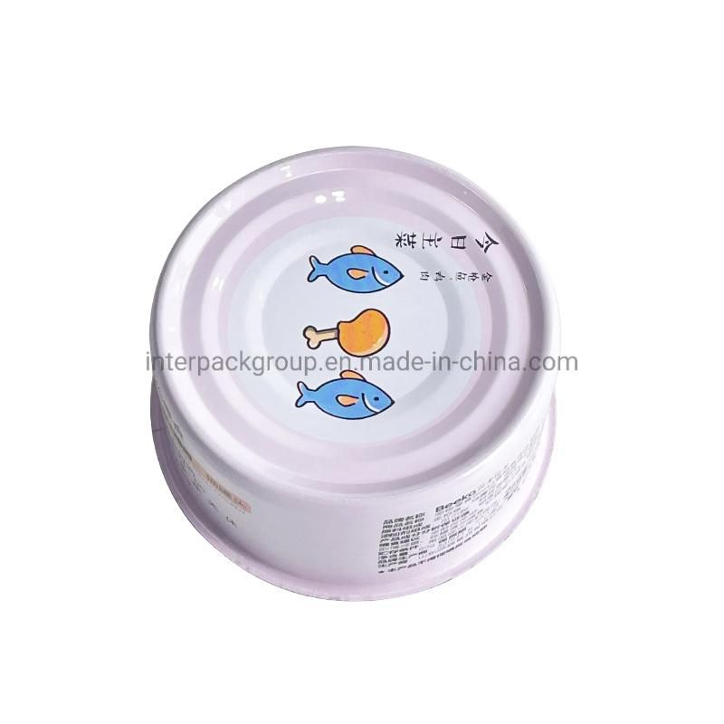 634# Pet Food Tin Can Little Empty Metal Box Fish Can for Pet