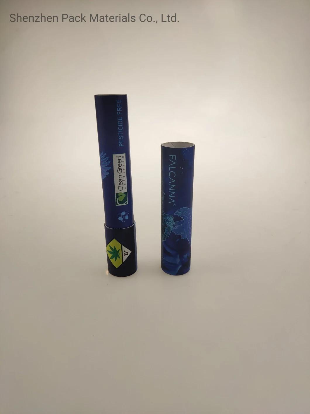 Cylindrical Logo Custom Packaging Wine Cosmetic Skin Care Gift Printed Tube Box