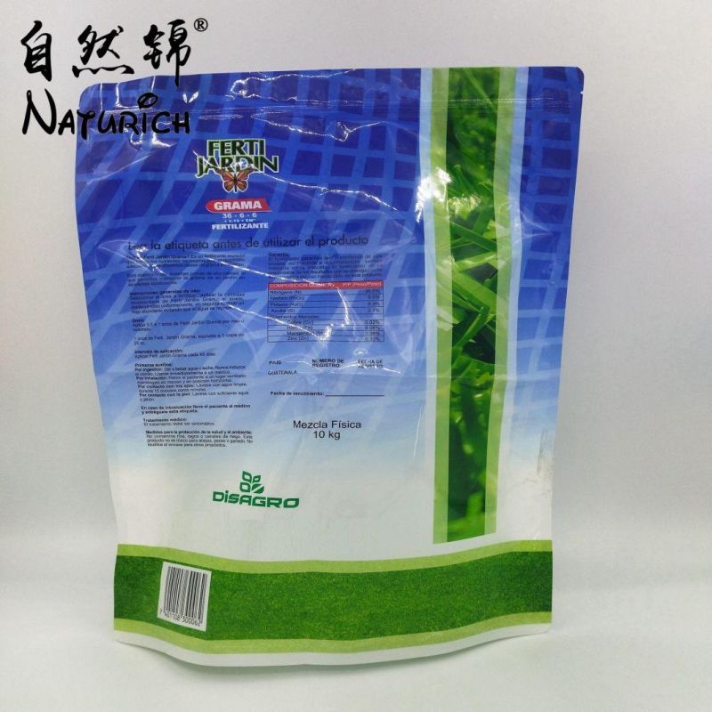 Digital Printing 10kg Plastic Packaging Zipper Bag Mylar Packing Bag Ziplock Pouch