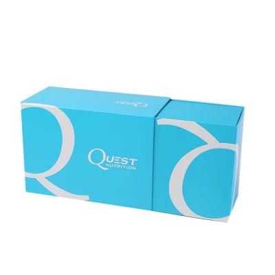 Custom Cardboard Paper Packaging Magnetic Gift Box with Ribbon