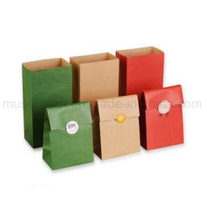 Durable Flat Bottom Colourful 110g Brown Gift Bags