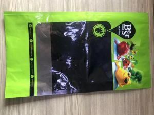 Printed Aluminium Foil Four Side Seal Gusset Coffee Packaging Bag/Bolso De Ali Cafe