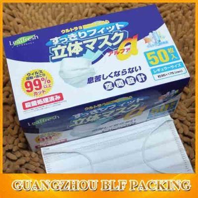 Surgical Mask in Color Box Printing (BLF-PBO353)