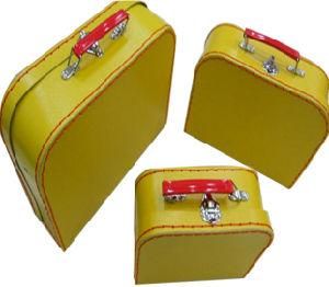 Paper Cardboard Suitcase Box with Handle (YY--H0006)