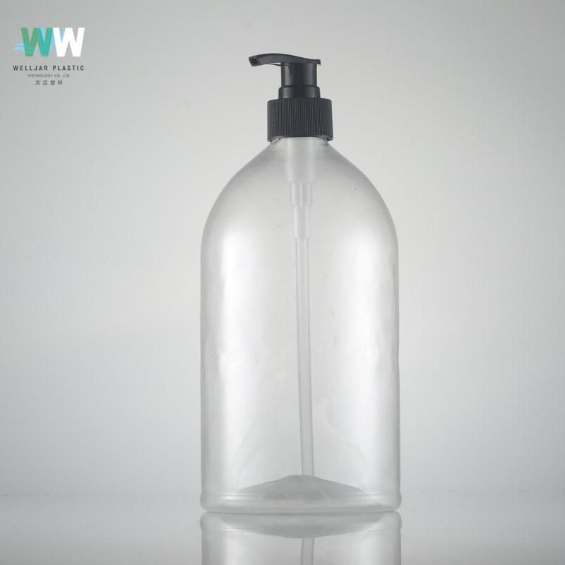 Large Capacity 1000ml Plastic Pet Empty Bottle with Pump Sprayer