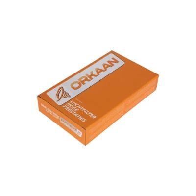 Premium Orange Cubic Gift Paper Box for Shipping