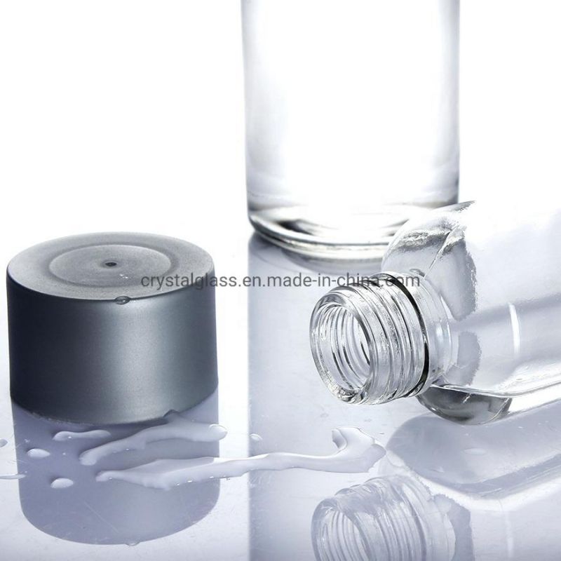 250ml 300ml 350ml 375ml 400ml 500ml 800ml Mineral Water Drinking Glass Bottle with Cap