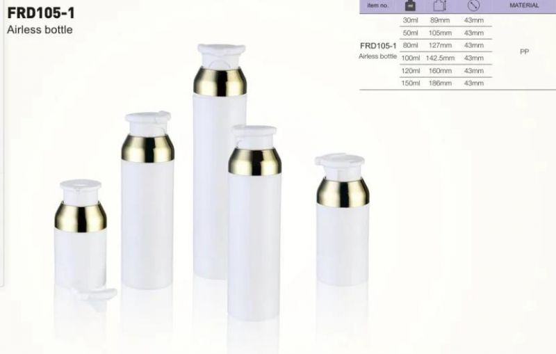 New Style Hot Selling Cosmetic Packaging Clear PP Plastic Lotion Bottle