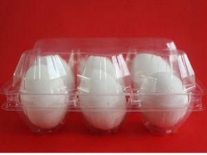 Biodegradable Plastic Blister Packaging Eggs Holder Box Transparent Container 8 Eggs Crate