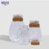 Factory Supply 300ml 500ml 1000ml Empty Round Pet Plastic Honey Bottle