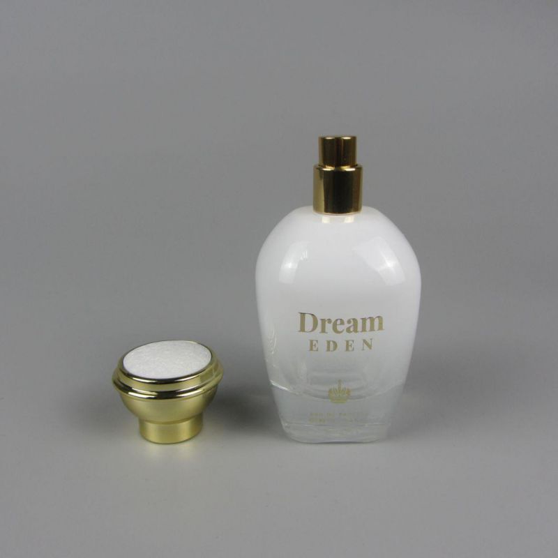 Hot Sell Customised Perfume Bottles with Sprayer Gold Color