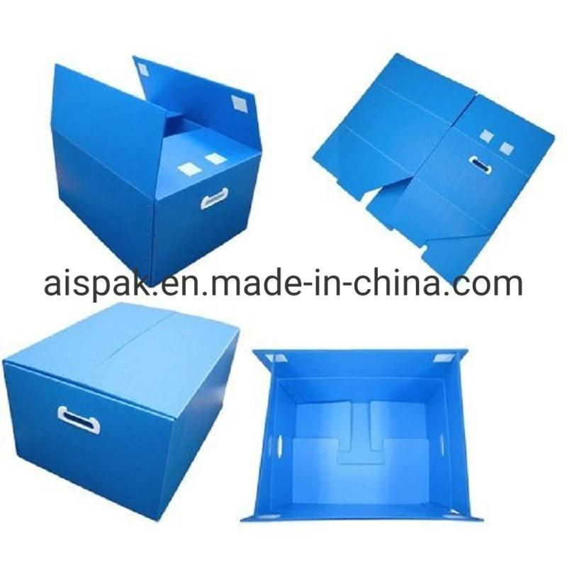 Reusable Coroplast Corrugated Plastic PP Turnover Box