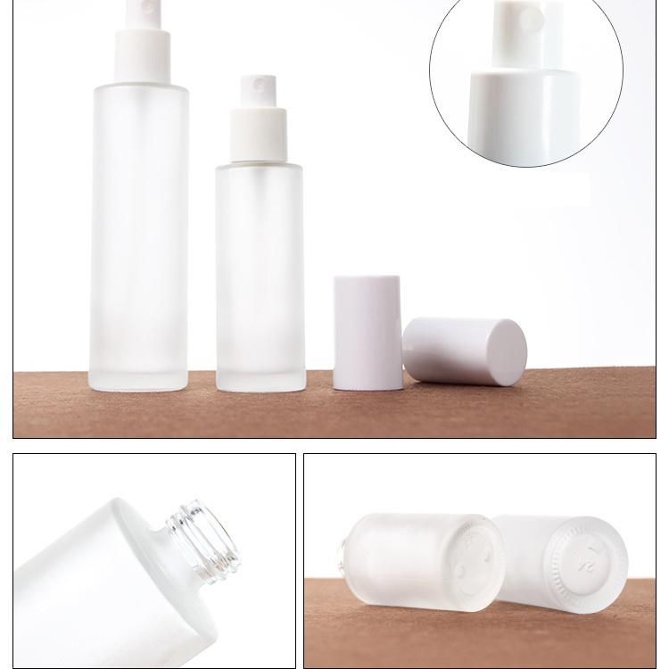 White Color Cosmetic Bottle for Face Care in 20g 30g 50g