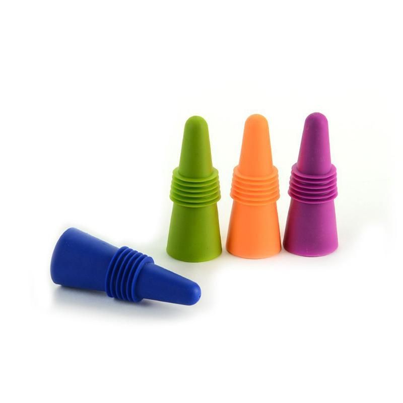 Simple Design Portable Silicone Wine Bottle Stopper