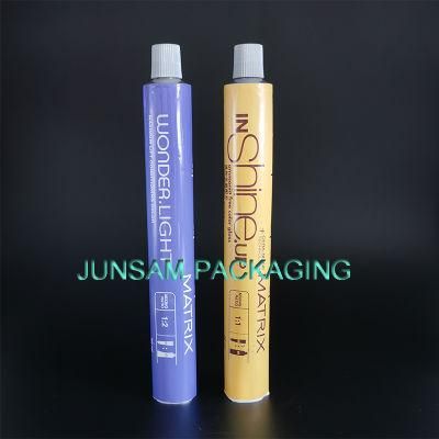 Glossy Offset Printing Low Price HS761210 Cosmetic Packaging Empty Aluminum Collapsible Tube