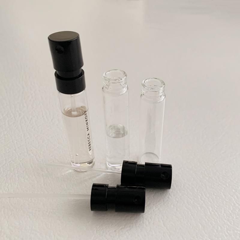 1ml 1.5ml 2ml Spray Bottle Small Spray Bottle Lotion Bottle Trial Sample Glass Bottle Cosmetic Packaging Bottle