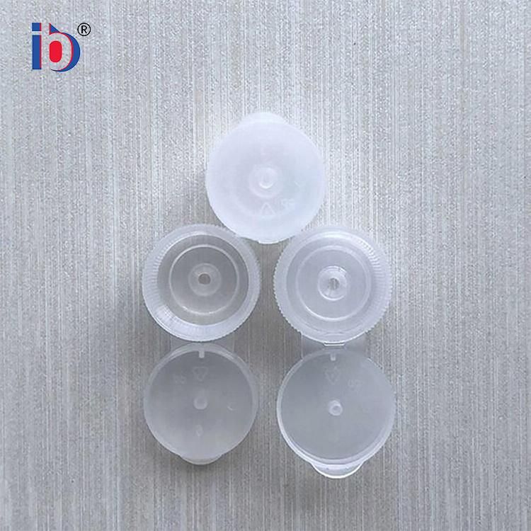 20mm PE Material Transparent Non Spill Flip Top Plastic Cap Bottles Caps