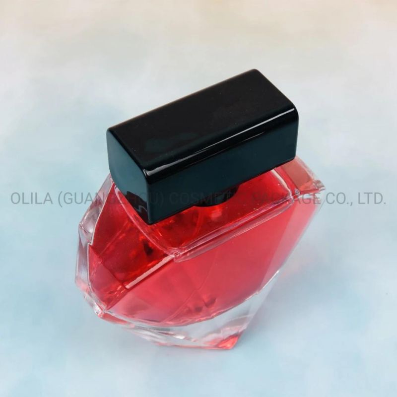 Hot Sale Heart Shape Custom Parfum Bottle 50ml 100ml Perfume Glass Bottle