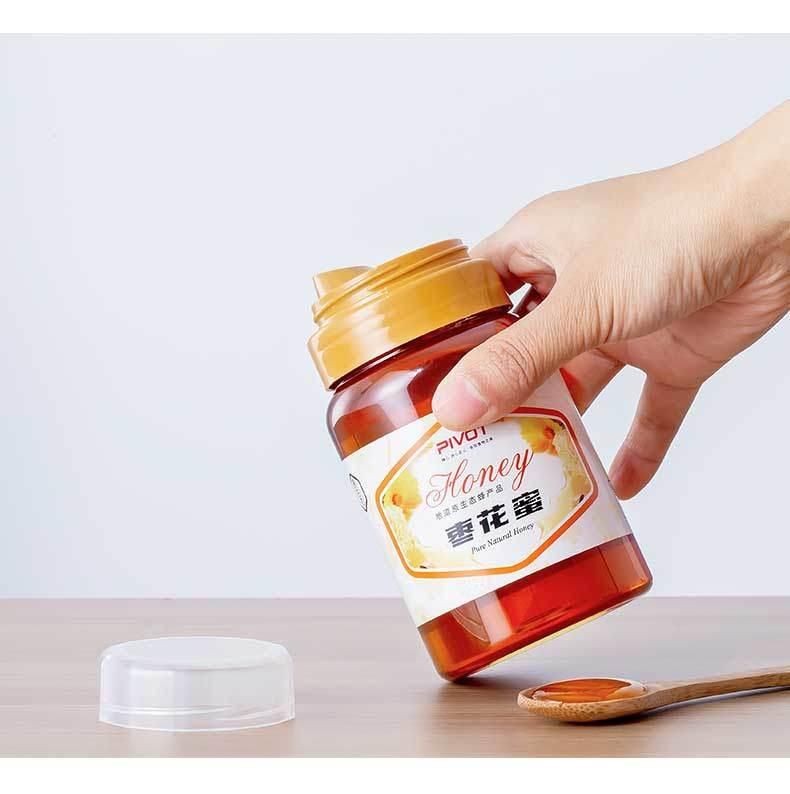 500g 1000g 360ml 720ml Plastic Pet Honey Syrup Beverage Jam Bottle
