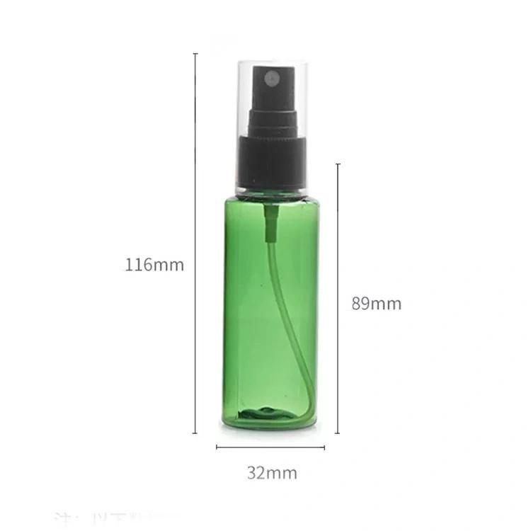 Wholesale Eco Friendly Custom Cylinder 50ml 100ml Spray Plastic Pet Bottle in China