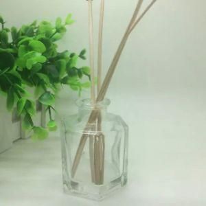 50ml Hexagonal Shaped Diffuser Glass Bottle in Crimp Neck