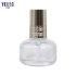 Dwarf Cute Cosmetic Packaging Round Body 30ml Glass Lotion Bottle with Design Pump Head for Lotion or Serum