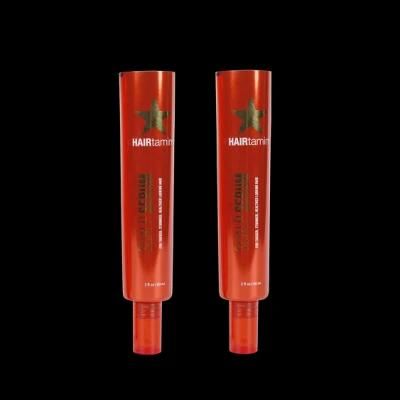 Hot Sale Red Circular Plastic Cosmetic Packaging Hoses