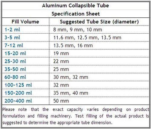 High Quality Collapsible Aluminum Tubes for Paste Adhesive Glue