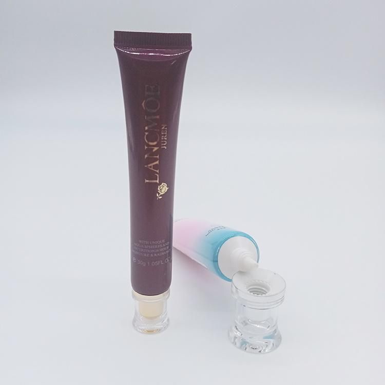 Small Round Skin Care Cosmetic Eye Cream Soft Flexible Tube