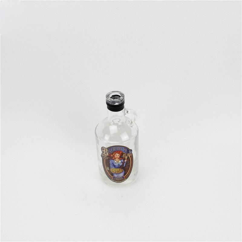 Super Flint 375ml Small Glass Whisky Bottle/Glass Liqueurs Bottle Vodka Bottle