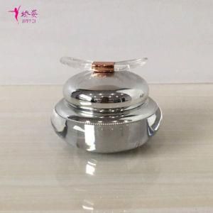 30g Round Shape Acrylic Cream Jars with Spatula for Skin Care Packaging