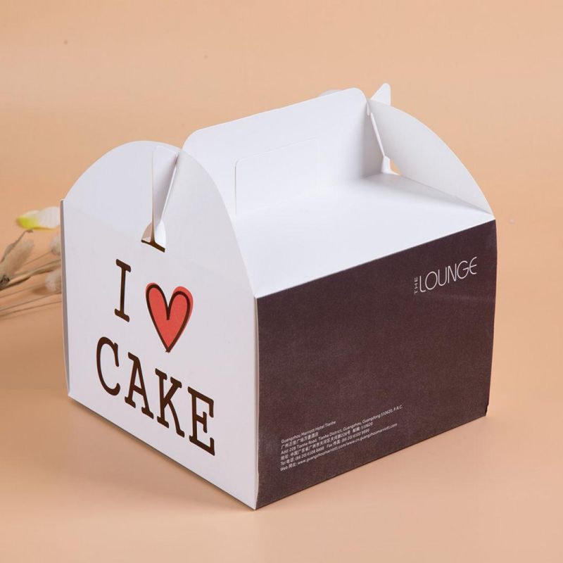 China Wholesale Paper Packing Food Packing Box for Cake Packaging