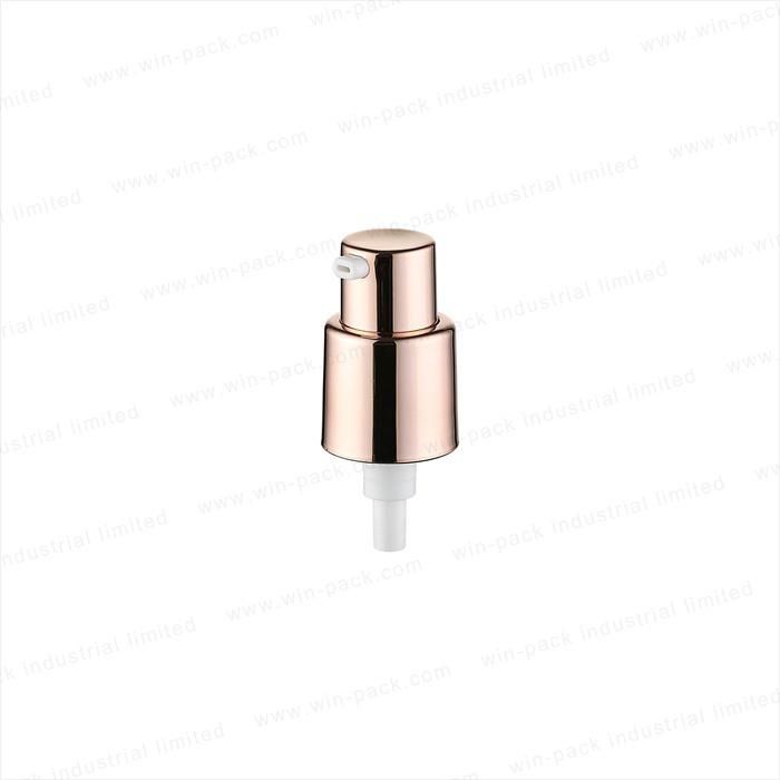 New Design Sprayer for Glass Plastic Bottle Shiny White Collar Transparent Cap